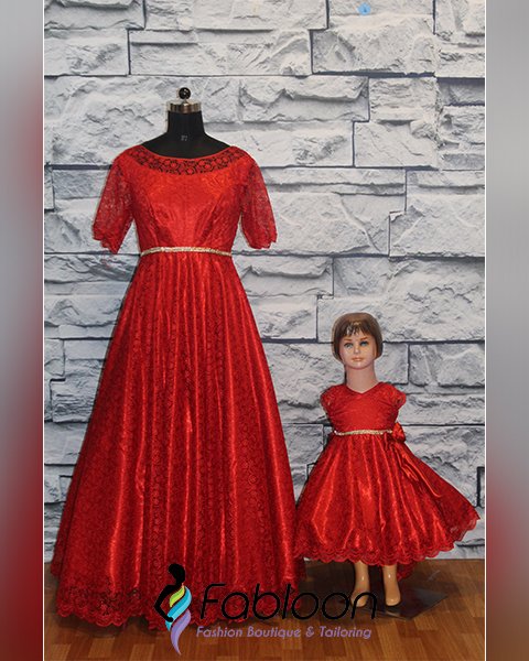 mom and daughter dress combo online